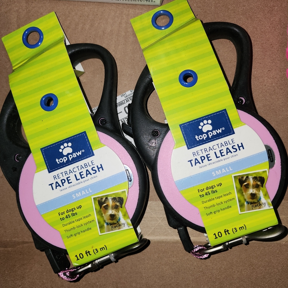 10tf Top Paw retractable tape leash